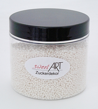 Sugar pearls mini glitter Mother of Pearl 40 g at sweetART-01